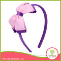 Wholes best selling 2014 new products Baby Polyester printed ribbon flower hair bow; hair bands; hair accessory